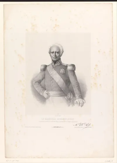 Portret van maarschalk Thomas Robert Bugeaud