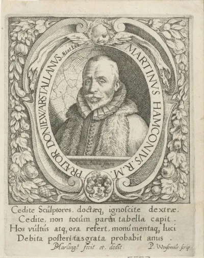 Portret van Maarten Hamkema