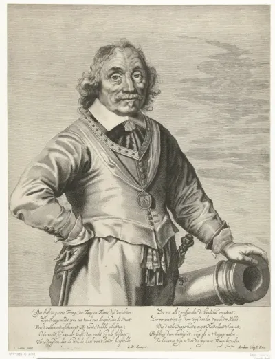 Portret van Maarten Harpertszoon Tromp