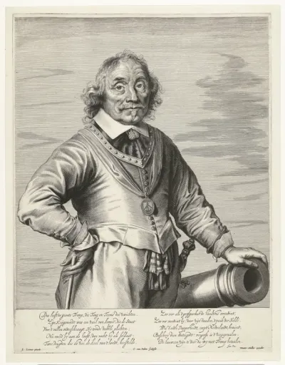 Portret van Maarten Harpertszoon Tromp