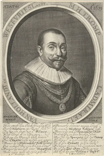 Portret van Maarten Tromp
