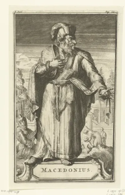 Portret van Macedonius