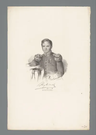 Portret van Maciej Rybiński