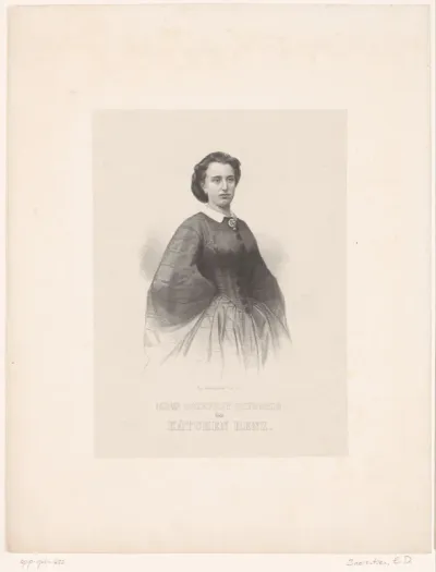 Portret van Madam Godefroy-Schossig