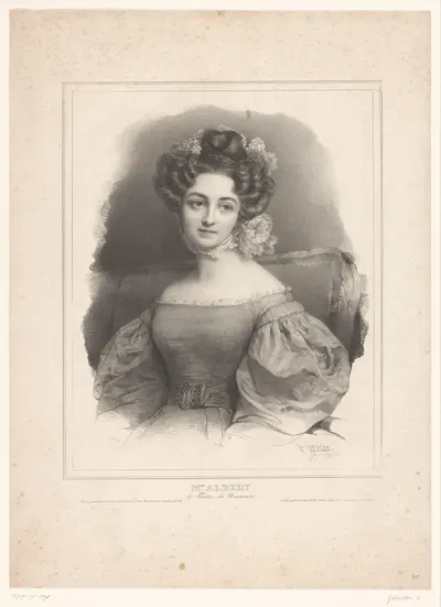 Portret van Madame Albert