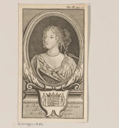 Portret van Madame de Montespan