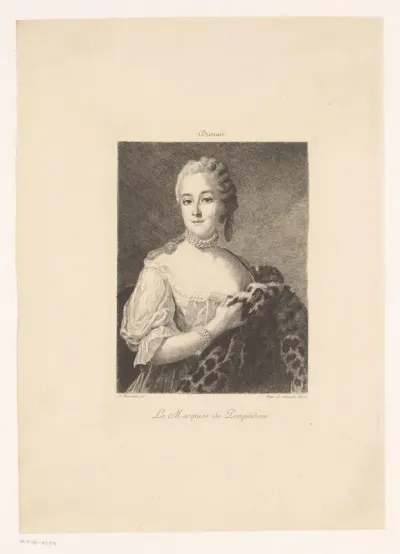 Portret van Madame de Pompadour