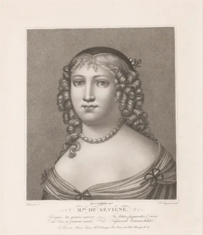 Portret van Madame de Sévigné