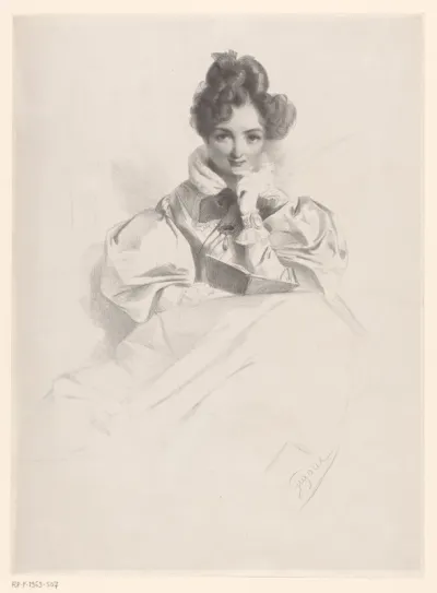 Portret van Madame Goupil