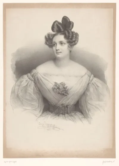 Portret van Madame Nolté