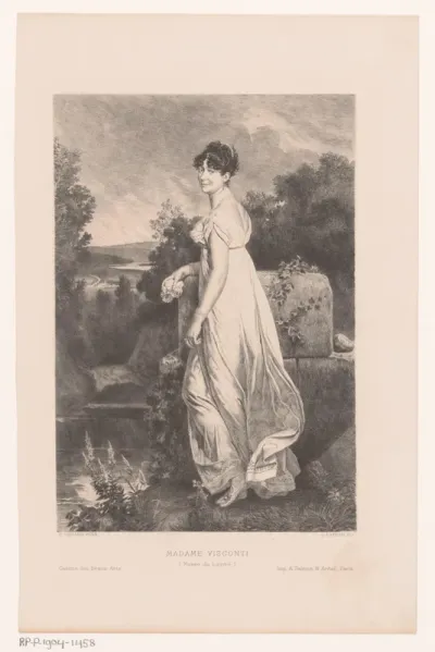 Portret van Madame Visconti