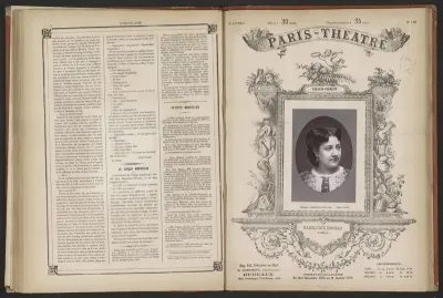 Portret van Madeleine Brohan