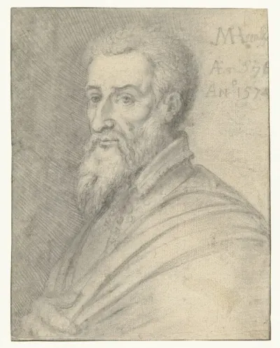 Portret van Maerten van Heemskerck