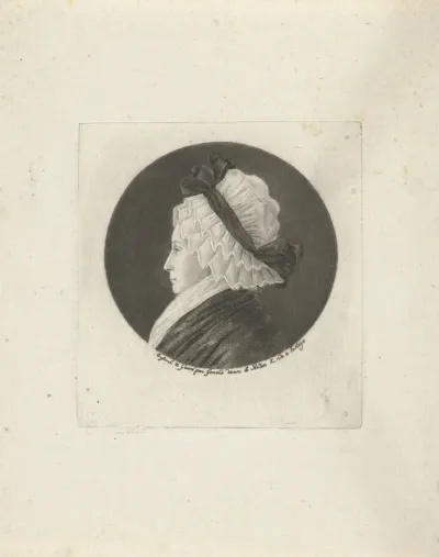 Portret van Magdalena Adriana van Haren