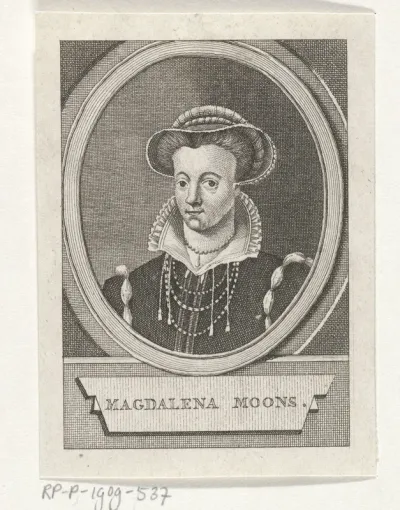 Portret van Magdalena Moons