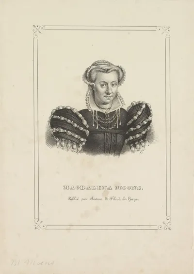 Portret van Magdalena Moons