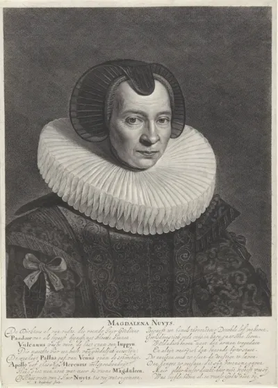 Portret van Magdalena Nuyts