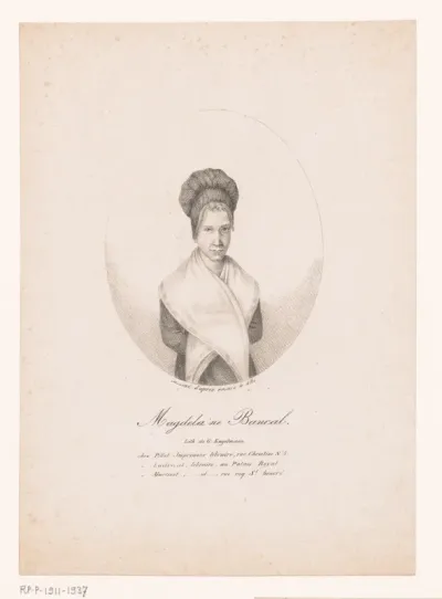 Portret van Magdelaine Bancal