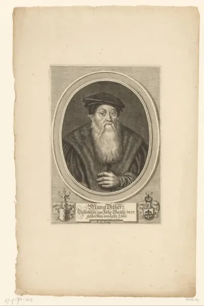 Portret van Magnus Dilherr