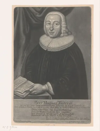 Portret van Magnus Riederer