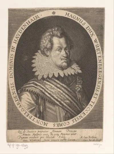 Portret van Magnus von Württemberg-Neuenbürg