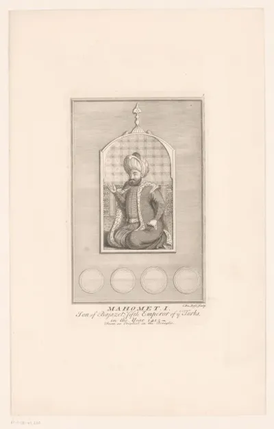 Portret van Mahomet I