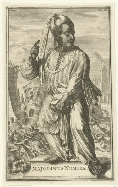 Portret van Majorinus Numida
