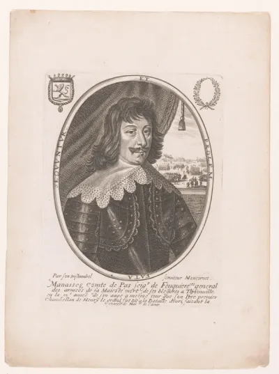 Portret van Manassès de Pas de Feuquières