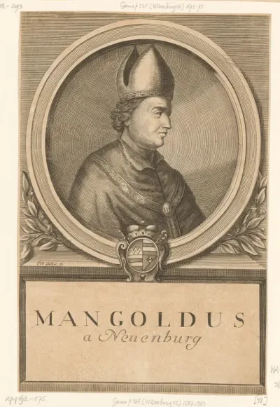 Portret van Manegold von Neuenburg