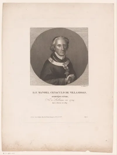 Portret van Manuel do Cenáculo