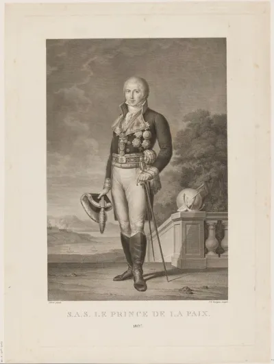 Portret van Manuel Godoy