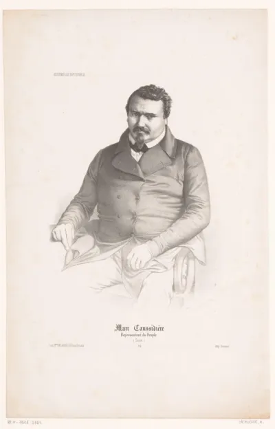 Portret van Marc Caussidière