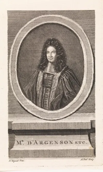 Portret van Marc-René de Voyer de Paulmy, markies d'Argenson