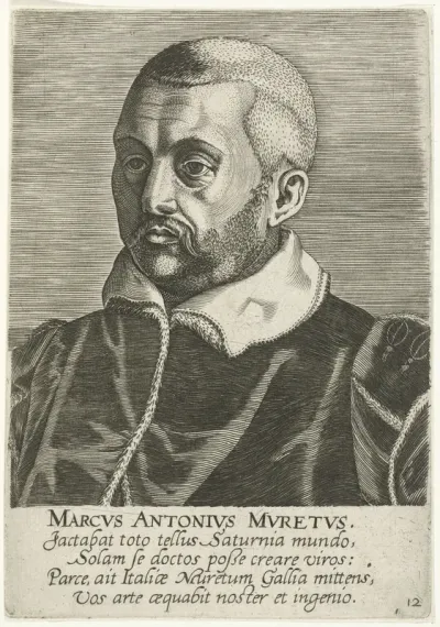 Portret van Marco Antonio Muretus