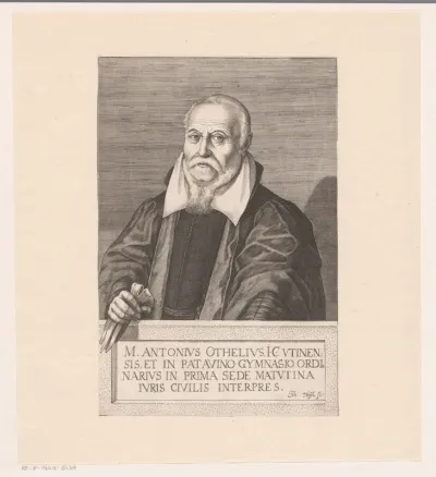 Portret van Marco Antonio Ottelio
