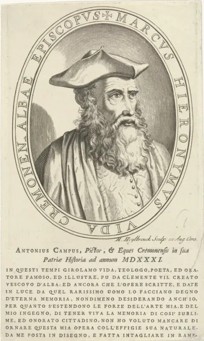 Portret van Marco Girolamo Vida
