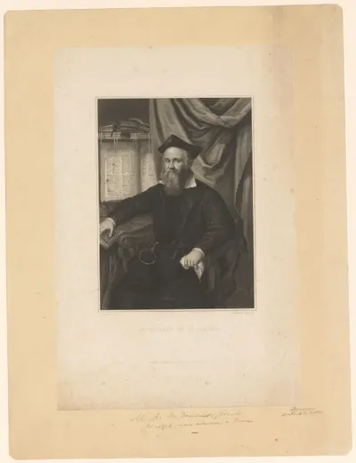 Portret van Marcus Antonius de Dominis