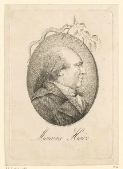 Portret van Marcus Herz