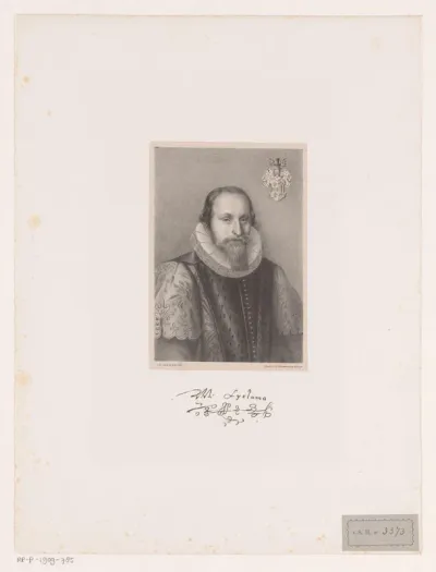 Portret van Marcus Lyclama a Nyeholt