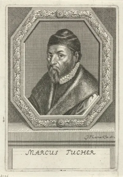 Portret van Marcus Tucher