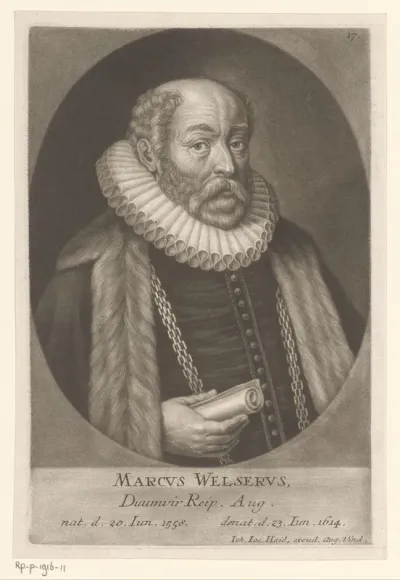 Portret van Marcus Welser