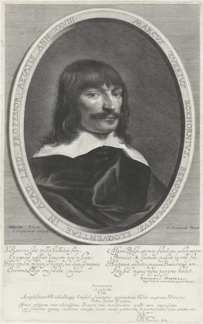 Portret van Marcus Zuerius Boxhorn