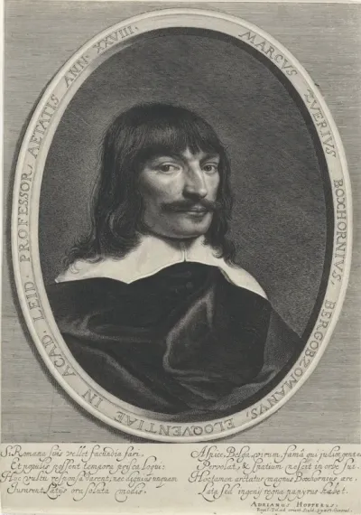 Portret van Marcus Zuerius Boxhorn