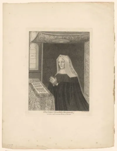 Portret van Margaret Beaufort