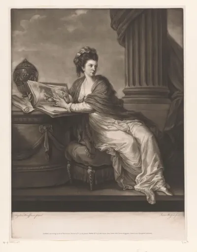 Portret van Margaret Bingham
