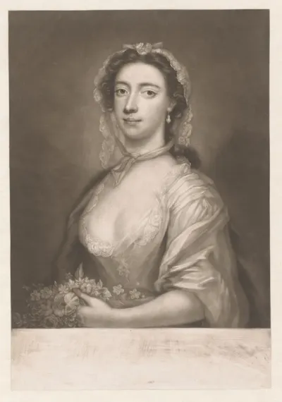Portret van Margaret ('Peg') Woffington