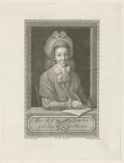 Portret van Margareta Geertruid van der Werken