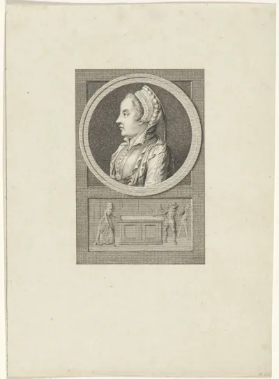 Portret van Margaretha Coppier