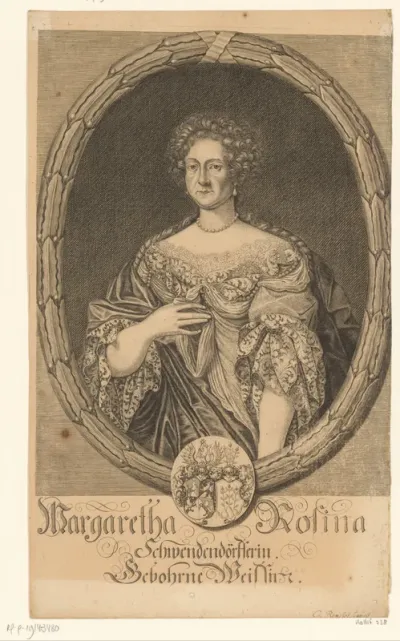 Portret van Margaretha Rosina Schwendendörfer