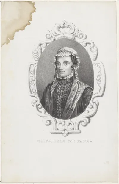 Portret van Margaretha van Parma